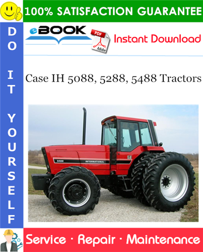 Thumbnail ☆☆ Best ☆☆ Case IH 5088, 5288, 5488 Tractors Service Repair Manual