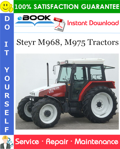 Thumbnail ☆☆ Best ☆☆ Steyr M968, M975 Tractors Service Repair Manual