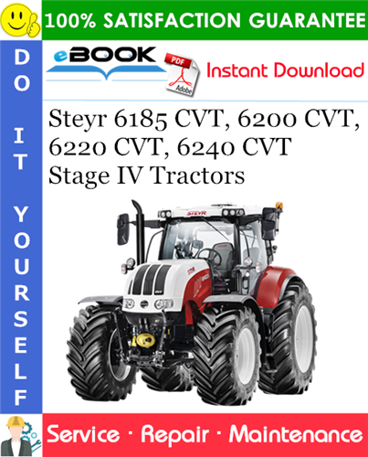 Thumbnail ☆☆ Best ☆☆ Steyr 6185 CVT, 6200 CVT, 6220 CVT, 6240 CVT Stage IV Tractors Service Repair Manual Thumbnail ☆☆ Best ☆☆ Steyr 6185 CVT, 6200 CVT, 6220 CVT, 6240 CVT Stage IV Tractors Service Repair Manual