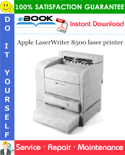 Thumbnail ☆☆ Best ☆☆ Apple LaserWriter 8500 laser printer Service Repair Manual