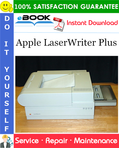 Thumbnail ☆☆ Best ☆☆ Apple LaserWriter Plus Service Repair Manual