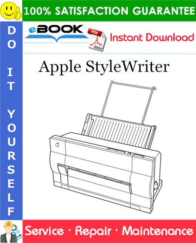Thumbnail ☆☆ Best ☆☆ Apple StyleWriter Service Repair Manual