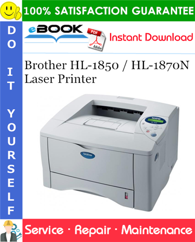 Thumbnail ☆☆ Best ☆☆ Brother HL-1850 / HL-1870N Laser Printer Service Repair Manual Thumbnail ☆☆ Best ☆☆ Brother HL-1850 / HL-1870N Laser Printer Service Repair Manual