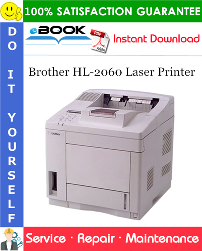 Thumbnail ☆☆ Best ☆☆ Brother HL-2060 Laser Printer Service Repair Manual