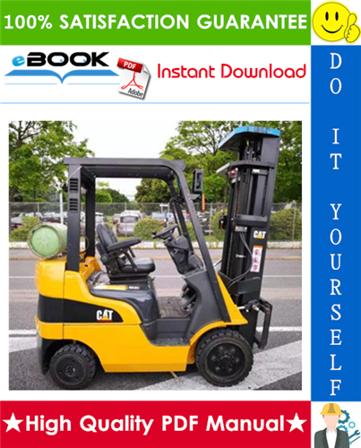 Thumbnail ☆☆ Best ☆☆ Caterpillar Cat GC20N, GC25N, GC28N, GC30N, GC33N Lift Trucks Chassis, Mast & Options Service Repair Manual