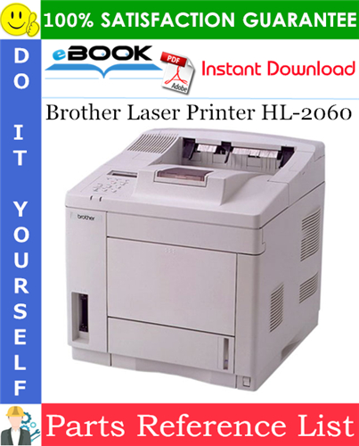 Thumbnail ☆☆ Best ☆☆ Brother Laser Printer HL-2060 Parts Reference List