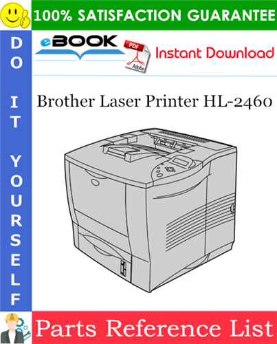 Thumbnail ☆☆ Best ☆☆ Brother Laser Printer HL-2460 Parts Reference List