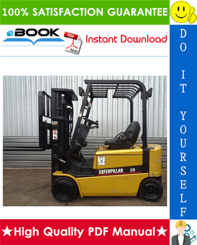 Thumbnail ☆☆ Best ☆☆ Caterpillar Cat EP16K, EP18K, EP20KC Lift Trucks Service Repair Manual