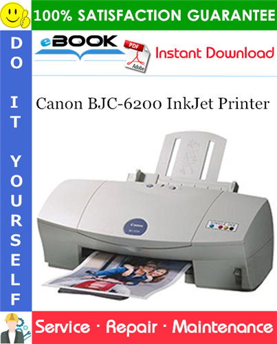 Thumbnail ☆☆ Best ☆☆ Canon BJC-6200 InkJet Printer Service Repair Manual + Parts Catalog Thumbnail ☆☆ Best ☆☆ Canon BJC-6200 InkJet Printer Service Repair Manual + Parts Catalog