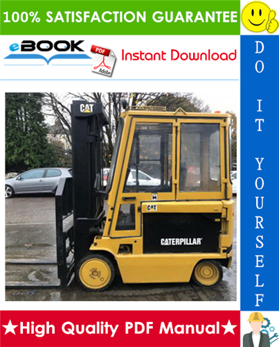 Thumbnail ☆☆ Best ☆☆ Caterpillar Cat M70D, M80D, M100D, M120D Electric Lift Trucks Service Repair Manual