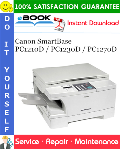 Thumbnail ☆☆ Best ☆☆ Canon SmartBase PC1210D / PC1230D / PC1270D Service Repair Manual Thumbnail ☆☆ Best ☆☆ Canon SmartBase PC1210D / PC1230D / PC1270D Service Repair Manual