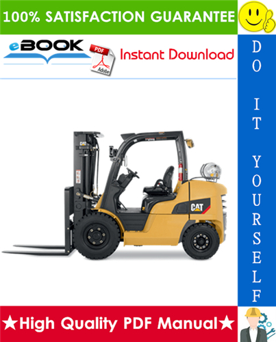 Thumbnail ☆☆ Best ☆☆ Caterpillar Cat GP40N, GP45N, GP50N, GP55N, GP50CN Lift Trucks Service Repair Manual