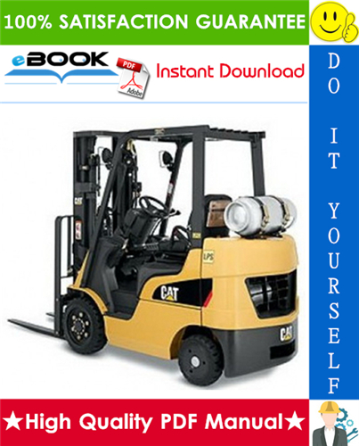 Thumbnail ☆☆ Best ☆☆ Caterpillar Cat GPE15N, GPE18N, GPE20CN Lift Trucks Service Repair Manual