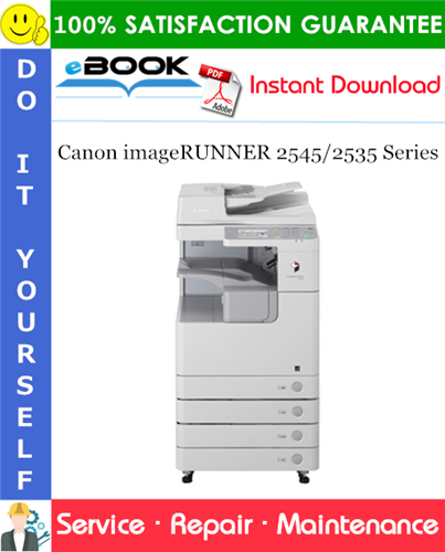 Thumbnail ☆☆ Best ☆☆ Canon imageRUNNER 2545/2535 Series Service Repair Manual + Parts Catalog
