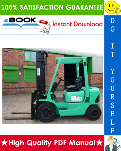 Thumbnail ☆☆ Best ☆☆ Mitsubishi FD20K MC, FD25K MC, FD30K MC, FD35K MC Forklift Trucks Service Repair Manual