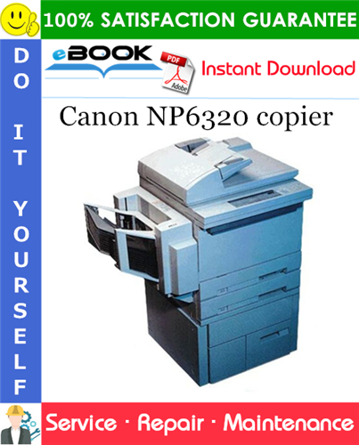 Thumbnail ☆☆ Best ☆☆ Canon NP6320 copier Service Repair Manual + Service Handbook + Parts Catalog