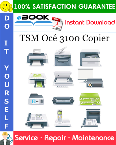 Thumbnail ☆☆ Best ☆☆ TSM Océ 3100 Copier Service Repair Manual