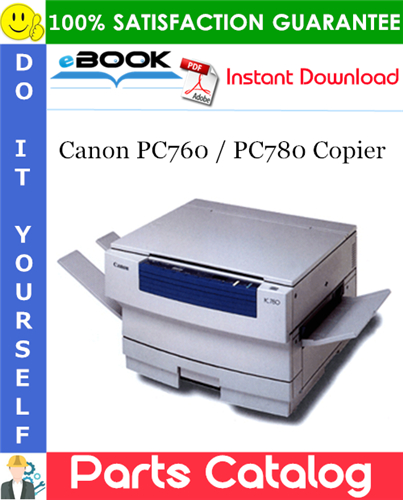 Thumbnail ☆☆ Best ☆☆ Canon PC760 / PC780 Copier Parts Catalog Manual Thumbnail ☆☆ Best ☆☆ Canon PC760 / PC780 Copier Parts Catalog Manual