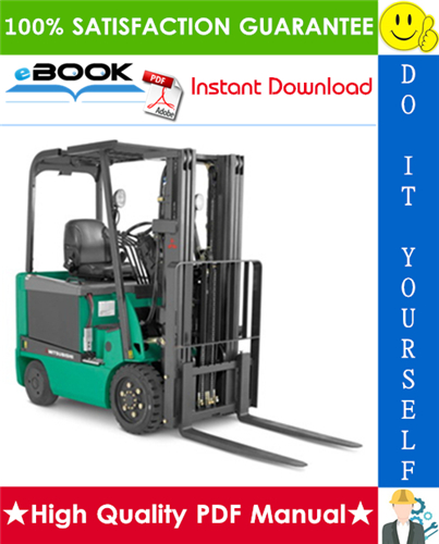 Thumbnail ☆☆ Best ☆☆ Mitsubishi FBC15, FBC20, FBC25, FBC30 Forklift Trucks Service Repair Manual