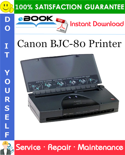 Thumbnail ☆☆ Best ☆☆ Canon BJC-80 Printer Service Repair Manual