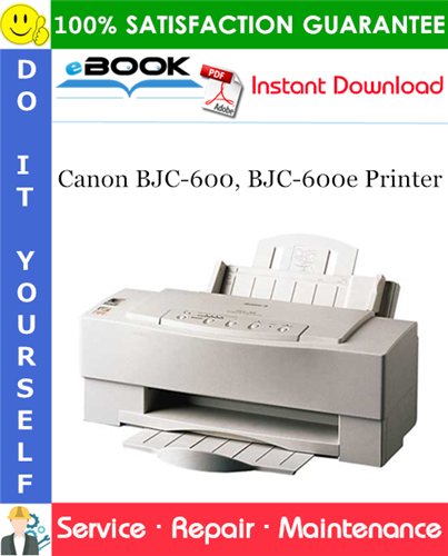 Thumbnail ☆☆ Best ☆☆ Canon BJC-600, BJC-600e Printer Service Repair Manual Thumbnail ☆☆ Best ☆☆ Canon BJC-600, BJC-600e Printer Service Repair Manual