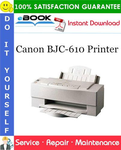 Thumbnail ☆☆ Best ☆☆ Canon BJC-610 Printer Service Repair Manual Thumbnail ☆☆ Best ☆☆ Canon BJC-610 Printer Service Repair Manual