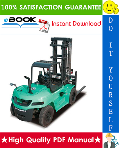 Thumbnail ☆☆ Best ☆☆ Mitsubishi FD80, FD90 Forklift Trucks Service Repair Manual
