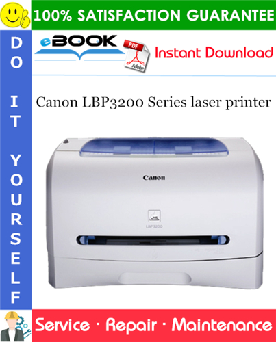 Thumbnail ☆☆ Best ☆☆ Canon LBP3200 Series laser printer Service Repair Manual