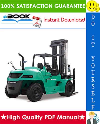 Thumbnail ☆☆ Best ☆☆ Mitsubishi FD100, FD115, FD135, FD150A Forklift Trucks Service Repair Manual