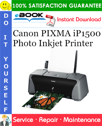 Thumbnail ☆☆ Best ☆☆ Canon PIXMA iP1500 Photo Inkjet Printer Service Repair Manual
