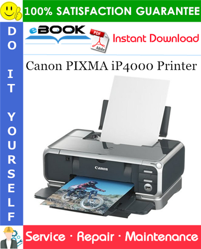 Thumbnail ☆☆ Best ☆☆ Canon PIXMA iP4000 Printer Service Repair Manual