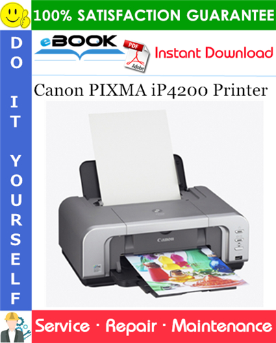 Thumbnail ☆☆ Best ☆☆ Canon PIXMA iP4200 Printer Service Repair Manual