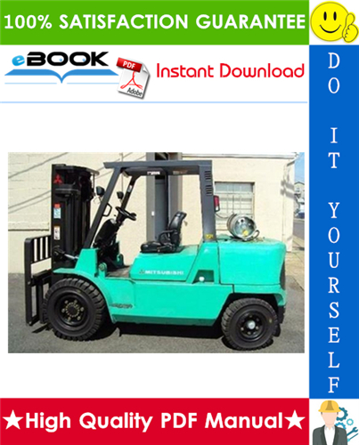 Thumbnail ☆☆ Best ☆☆ Mitsubishi FG20HN, FG25HN Forklift Trucks (Gasoline Engine) Service Repair Manual