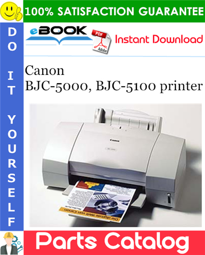 Thumbnail ☆☆ Best ☆☆ Canon BJC-5000, BJC-5100 printer Parts Catalog Manual Thumbnail ☆☆ Best ☆☆ Canon BJC-5000, BJC-5100 printer Parts Catalog Manual