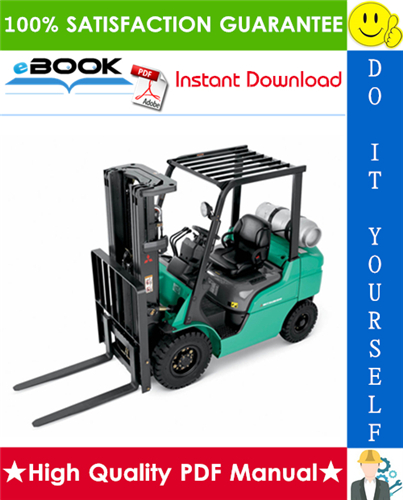 Thumbnail ☆☆ Best ☆☆ Mitsubishi FD20N, FD25N, FD30N, FD35AN, FD35N Forklift Trucks Service Repair Manual
