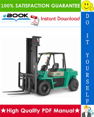 Thumbnail ☆☆ Best ☆☆ Mitsubishi FD60, FD70 Forklift Trucks Service Repair Manual