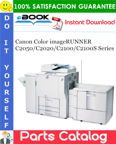 Thumbnail ☆☆ Best ☆☆ Canon Color imageRUNNER C2050/C2020/C2100/C2100S Series Parts Catalog Manual