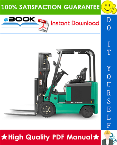 Thumbnail ☆☆ Best ☆☆ Mitsubishi FBC15N, FBC18N, FBC18LN, FBC20N, FBC25EN, FBC25N, FBC25LN, FBC30N, FBC30LN Forklift Trucks Service Repair Manual