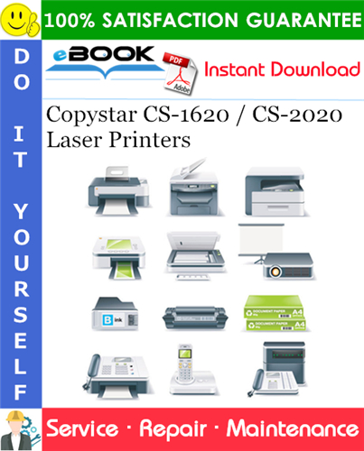 Thumbnail ☆☆ Best ☆☆ Copystar CS-1620 / CS-2020 Laser Printers Service Repair Manual