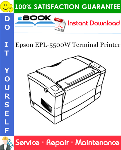 Thumbnail ☆☆ Best ☆☆ Epson EPL-5500W Terminal Printer Service Repair Manual