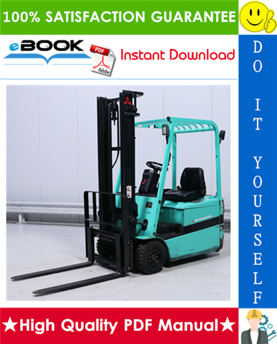 Thumbnail ☆☆ Best ☆☆ Mitsubishi FB16KT, FB18KT, FB20KT Forklift Trucks (Controller) Service Repair Manual