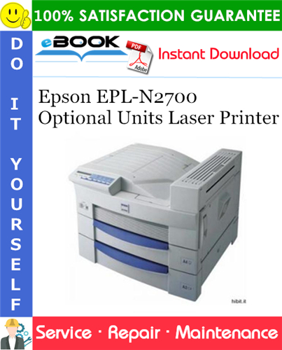 Thumbnail ☆☆ Best ☆☆ Epson EPL-N2700 Optional Units Laser Printer Service Repair Manual Thumbnail ☆☆ Best ☆☆ Epson EPL-N2700 Optional Units Laser Printer Service Repair Manual