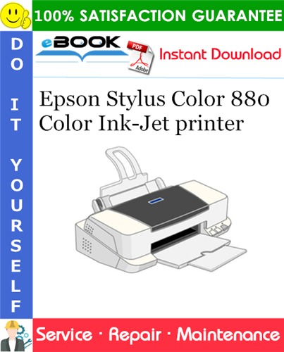Thumbnail ☆☆ Best ☆☆ Epson Stylus Color 880 Color Ink-Jet printer Service Repair Manual