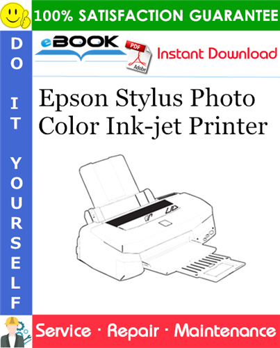 Thumbnail ☆☆ Best ☆☆ Epson Stylus Photo Color Ink-jet Printer Service Repair Manual