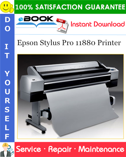 Thumbnail ☆☆ Best ☆☆ Epson Stylus Pro 11880 Printer Service Repair Manual