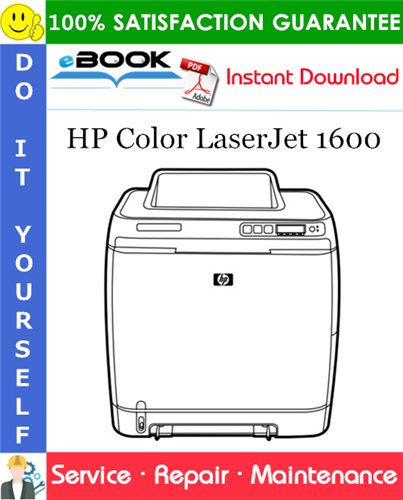 Thumbnail ☆☆ Best ☆☆ HP Color LaserJet 1600 Service Repair Manual