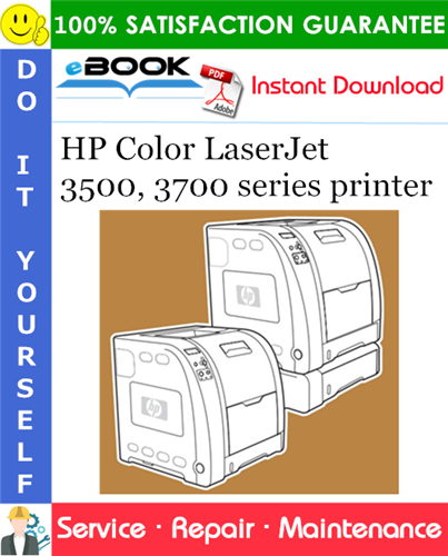 Thumbnail ☆☆ Best ☆☆ HP Color LaserJet 3500, 3700 series printer Service Repair Manual