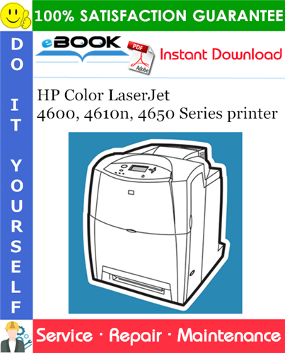 Thumbnail ☆☆ Best ☆☆ HP Color LaserJet 4600, 4610n, 4650 Series printer Service Repair Manual