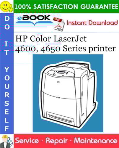Thumbnail ☆☆ Best ☆☆ HP Color LaserJet 4600, 4650 Series printer Service Repair Manual