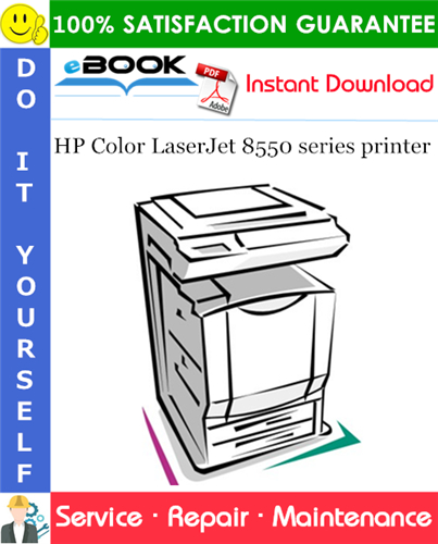 Thumbnail ☆☆ Best ☆☆ HP Color LaserJet 8550 series printer Service Repair Manual